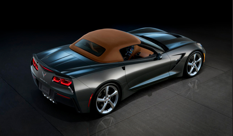 Illustration for article titled 2014 Corvette Convertible: This Is The Back Of It